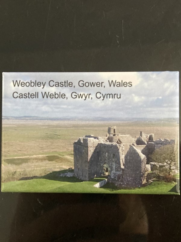 Weobley Castle Fridge Magnet